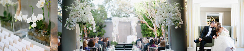 Luxe Hotel Sunset Wedding Event