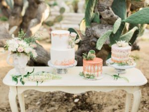 cactus wedding flowers